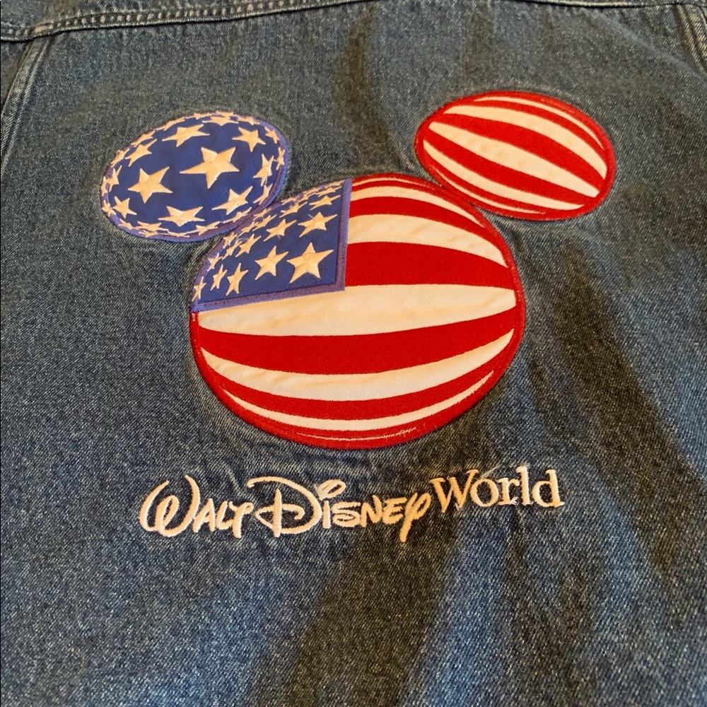 Walt Disney patriot denim jacket